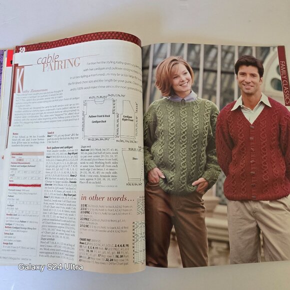 Knitters Magazine Winter 1999 Issue No.57 With Features On Unisex Sweater Design - Picture 12 of 16